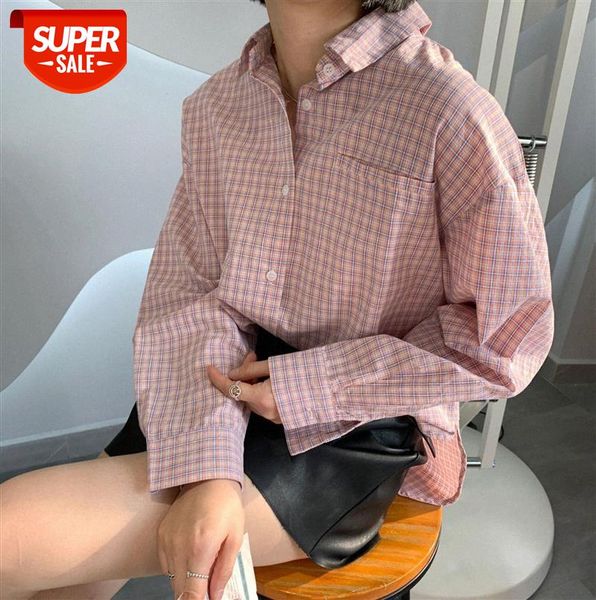 lizhiqi plaid shirt female design sense spring loose fresh hong kong style thin long-sleeved 110228 #sg0i, Black;gray
lizhiqi plaid shirt female design sense spring loose fresh hong kong style thin long-sleeved 110228 #sg0i, Black;gray