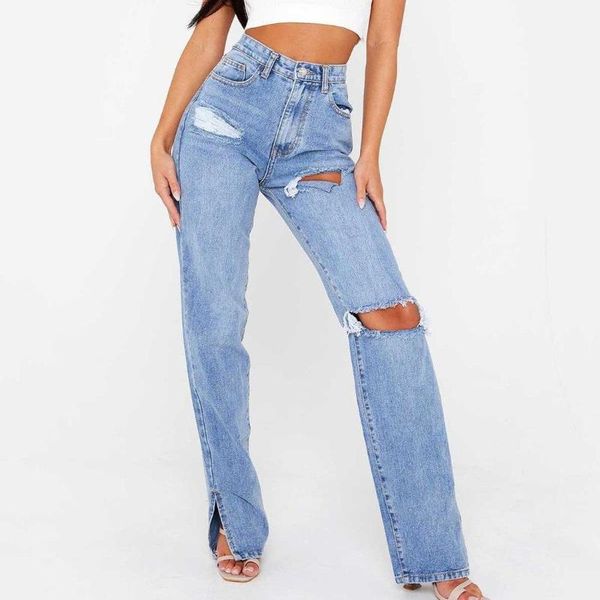women's jeans fall korean fashion ripped for women distressed high waist denim trousers vintage casual ladies spring autumn wear, Blue
women's jeans fall korean fashion ripped for women distressed high waist denim trousers vintage casual ladies spring autumn wear, Blue