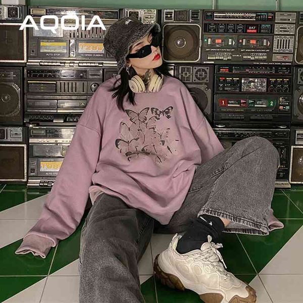 autumn streetwear butterfly printing letter women's hoodies loose sweatshirt oversize women ins female pullovers 210521, Black
autumn streetwear butterfly printing letter women's hoodies loose sweatshirt oversize women ins female pullovers 210521, Black