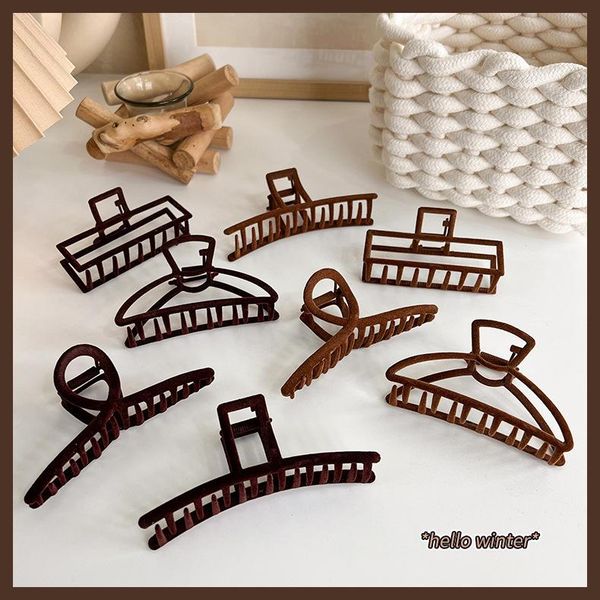 hair clips & barrettes digadagu metal simple hollow flocking catch clip women's exaggerated campus party accessories, Golden;silver
hair clips & barrettes digadagu metal simple hollow flocking catch clip women's exaggerated campus party accessories, Golden;silver