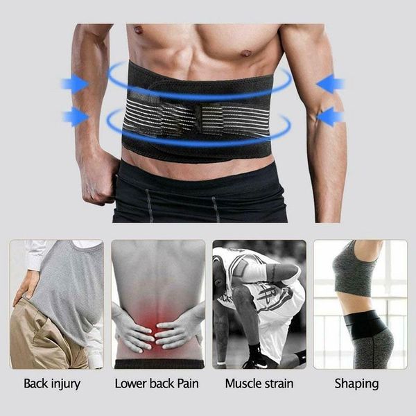 waist support 2021 est adjustable back belt gym fitness abdominal elastic trainer sweat, Black;gray
waist support 2021 est adjustable back belt gym fitness abdominal elastic trainer sweat, Black;gray