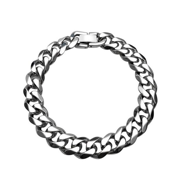 link, chain steel heavy industry bracelet street hip hop twisted round grinding men's trendy jewelry, Black
link, chain steel heavy industry bracelet street hip hop twisted round grinding men's trendy jewelry, Black