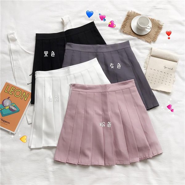 skirts jk japanese style slim short skirt student korean version black pleated high waist a-line
skirts jk japanese style slim short skirt student korean version black pleated high waist a-line