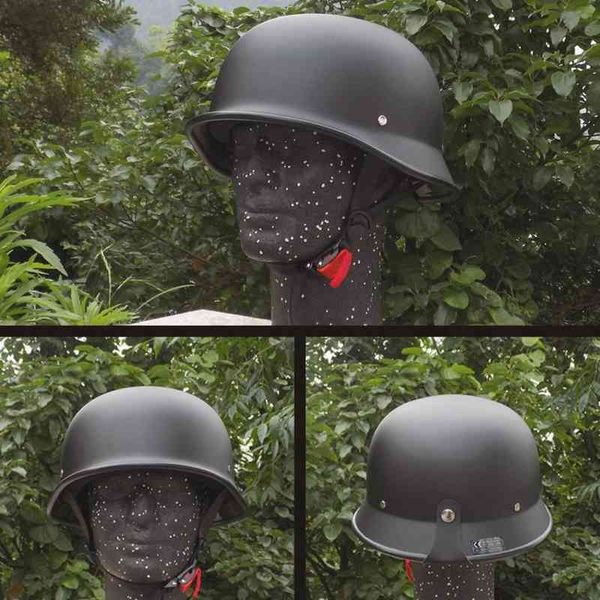 retro half motorcycle helmets matte black german half face helmet chopper cruiser biker m/l/xl casque moto
retro half motorcycle helmets matte black german half face helmet chopper cruiser biker m/l/xl casque moto