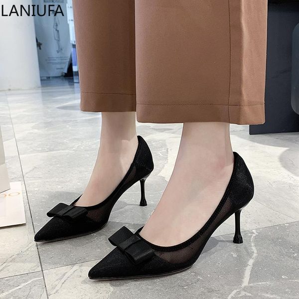 dress shoes 2021 fashion women pointed toe pumps breathable mesh high heels wedding woman mujer y083, Black
dress shoes 2021 fashion women pointed toe pumps breathable mesh high heels wedding woman mujer y083, Black