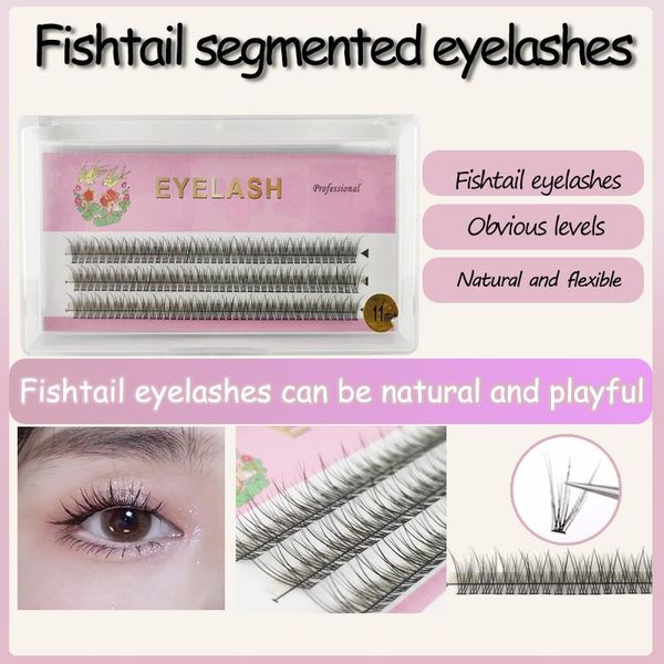 false eyelashes fishtail type grafting , self dovetail c-curve makeupeyelashes are soft and comfortable
false eyelashes fishtail type grafting , self dovetail c-curve makeupeyelashes are soft and comfortable