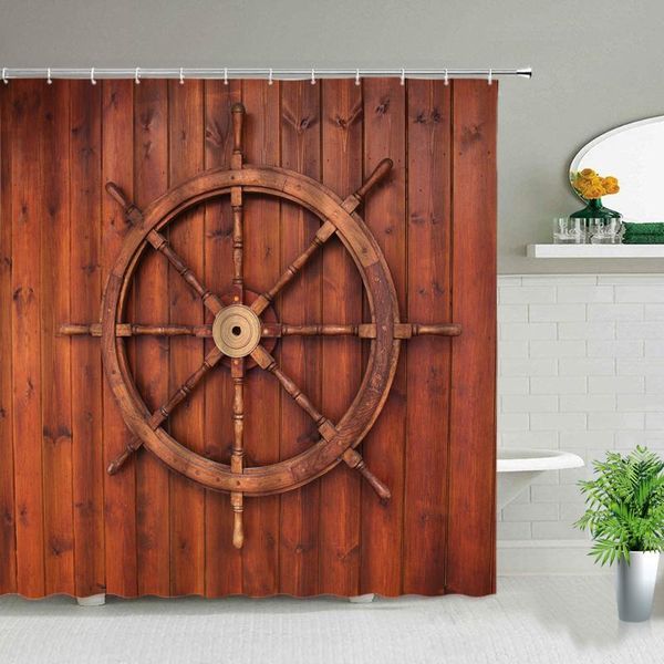 retro wooden rudder printing shower curtain bathroom screen waterproof fabric bathtub decor hanging curtains with hooks washable
retro wooden rudder printing shower curtain bathroom screen waterproof fabric bathtub decor hanging curtains with hooks washable