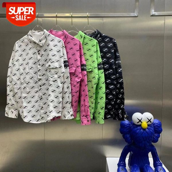 full body screen logo casual shirt for men and women with the same batch #fb8s, White;black
full body screen logo casual shirt for men and women with the same batch #fb8s, White;black