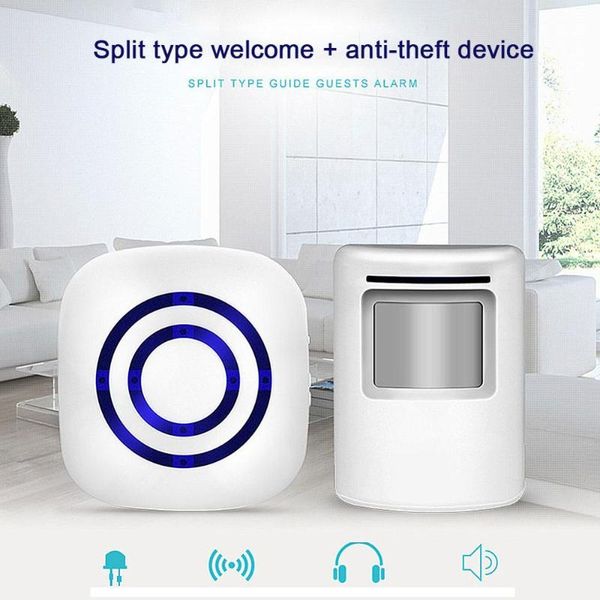 home wireless infrared induction doorbell driveway garage motion sensor alert secure system alarm systems
home wireless infrared induction doorbell driveway garage motion sensor alert secure system alarm systems