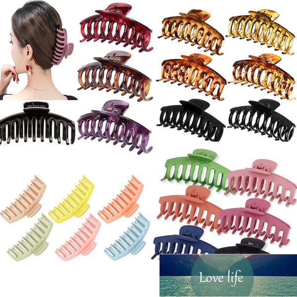 fashion solid color claw clip large barrette crab hair claws bath clip ponytail clip hair accessories women girls gift hot, Silver
fashion solid color claw clip large barrette crab hair claws bath clip ponytail clip hair accessories women girls gift hot, Silver