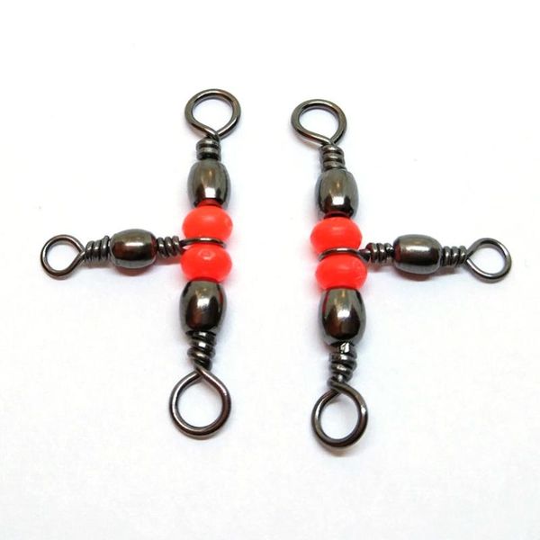 100/500/1000 pcs 3 way swivels triple barrel swivel with beads stainless steel saltwater freshwater fishing hook connector hooks
100/500/1000 pcs 3 way swivels triple barrel swivel with beads stainless steel saltwater freshwater fishing hook connector hooks