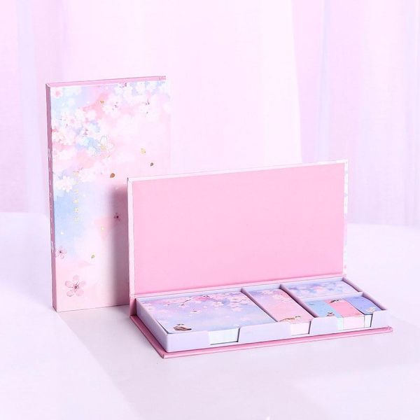 gift wrap notes bookmark gilded sticky note 4 pad self-stick 80 sheet/pad for school office family fas6
gift wrap notes bookmark gilded sticky note 4 pad self-stick 80 sheet/pad for school office family fas6