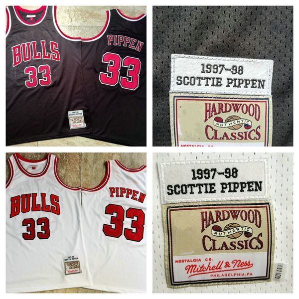 retro men basketball jerseys chicagobullsscottie 33 pippen mitchell & ness hardwoods classics 1997-98 swingman white black embroidered jerse, Black;red
retro men basketball jerseys chicagobullsscottie 33 pippen mitchell & ness hardwoods classics 1997-98 swingman white black embroidered jerse, Black;red
