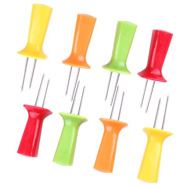 8pcs stainless steel corn fork grilling skewers barbecue piece fruit cob sticks for camping picnic (random forks
8pcs stainless steel corn fork grilling skewers barbecue piece fruit cob sticks for camping picnic (random forks