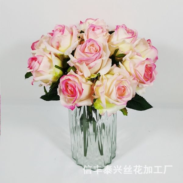 6 feel moisturizing dutch rose living room artificial decoration tea table flower arrangement
6 feel moisturizing dutch rose living room artificial decoration tea table flower arrangement