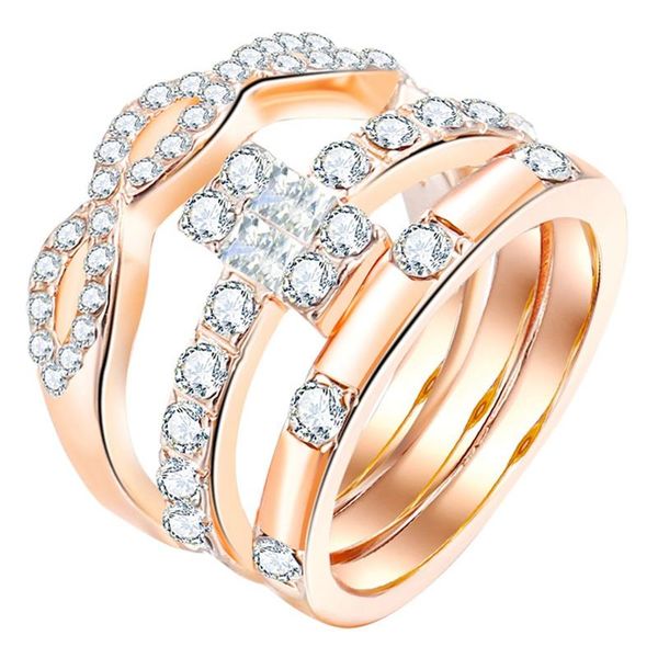 wedding rings 3pcs/set fashion geometry intersect crystal set for women girls engagement female party jewelry gifts, Slivery;golden
wedding rings 3pcs/set fashion geometry intersect crystal set for women girls engagement female party jewelry gifts, Slivery;golden