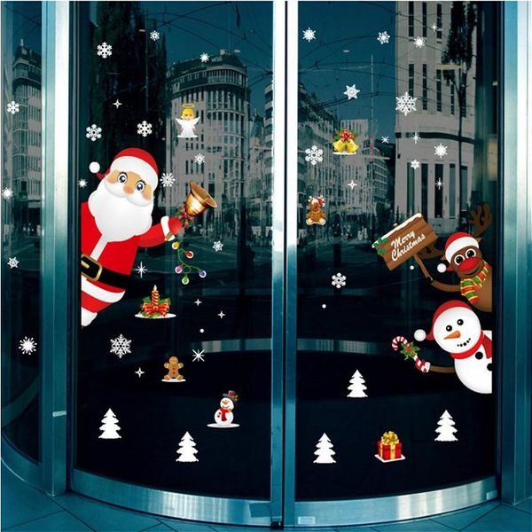 window stickers detachable santa claus snowman home decoration decals cartoon pvc christmas holiday glass mural
window stickers detachable santa claus snowman home decoration decals cartoon pvc christmas holiday glass mural