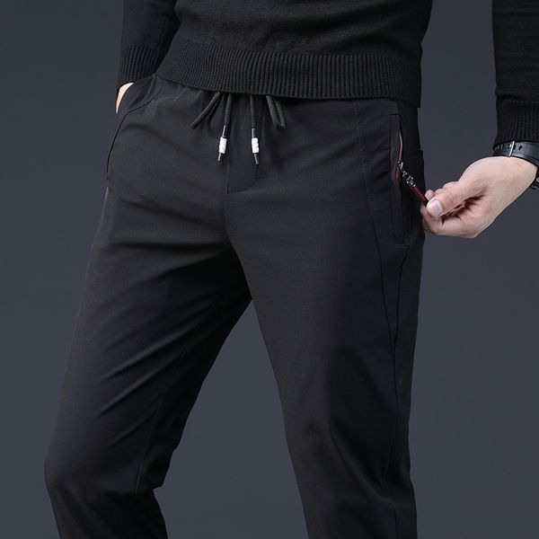pants cholyl men's straight pants streetwear casual pant breathable men wear comfortable anti-wrinkle trousers male clothes size 28-38, Black
pants cholyl men's straight pants streetwear casual pant breathable men wear comfortable anti-wrinkle trousers male clothes size 28-38, Black