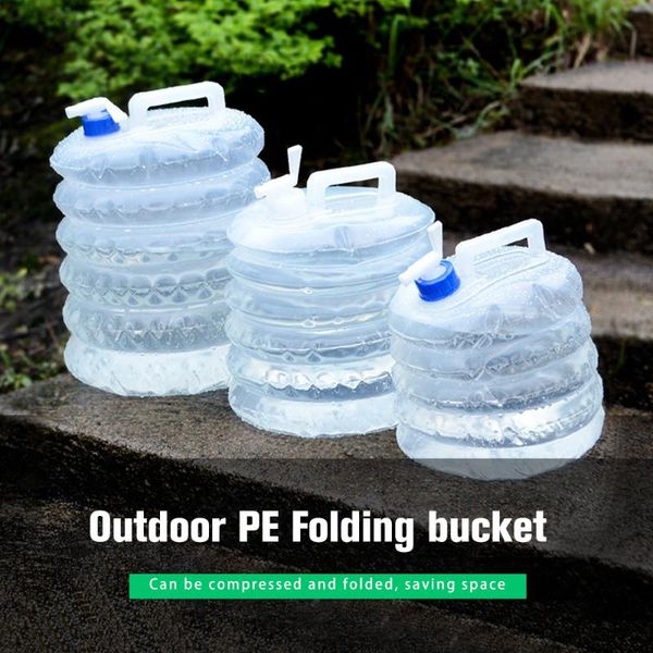 3l/5l/8l/10l/15l outdoor collapsible bucket foldable water bag survival storage portable carrier container camp hiki gadgets
3l/5l/8l/10l/15l outdoor collapsible bucket foldable water bag survival storage portable carrier container camp hiki gadgets