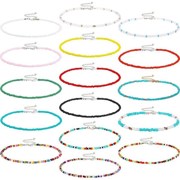 chokers fashion women's necklace multicolor beads bohemian style pure color clavicle chain female jewelry accessories collares, Golden;silver
chokers fashion women's necklace multicolor beads bohemian style pure color clavicle chain female jewelry accessories collares, Golden;silver