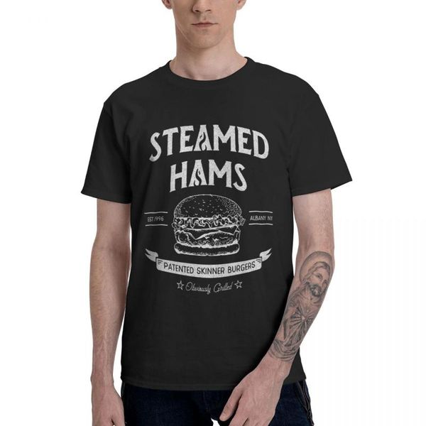 men's t-shirts steamed hams t shirts pure cotton crewneck men t-shirt short sleeve plus size classic tee clothes summer eu, White;black
men's t-shirts steamed hams t shirts pure cotton crewneck men t-shirt short sleeve plus size classic tee clothes summer eu, White;black