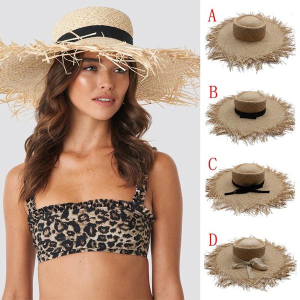 wide brim hats women soft straw floppy pork pie summer sunhat beach caps travel outdoor size us 7 1/8 uk m, Blue;gray
wide brim hats women soft straw floppy pork pie summer sunhat beach caps travel outdoor size us 7 1/8 uk m, Blue;gray