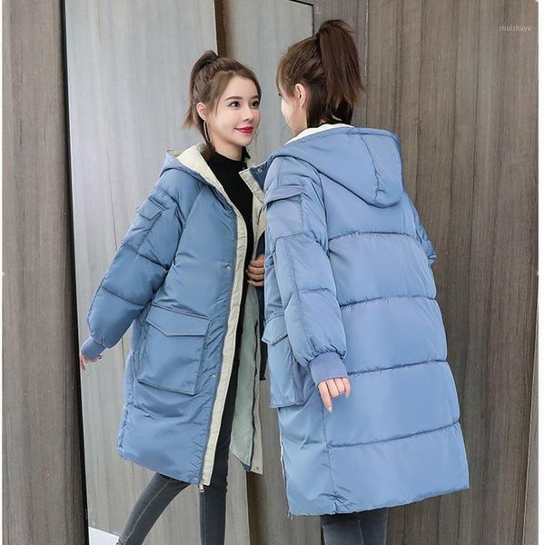 women's down & parkas coats winter 2021 jacket cotton-padded clothes women long season quilted cloth loose padded coat, Black
women's down & parkas coats winter 2021 jacket cotton-padded clothes women long season quilted cloth loose padded coat, Black