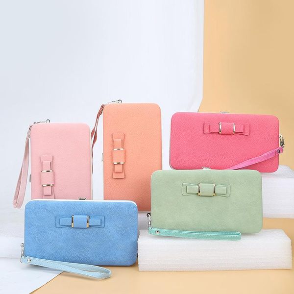 wallets baellerry solid small hand strap bag multi-function button hasp bowknot mobine phone women lady organizer clutch bags, Red;black
wallets baellerry solid small hand strap bag multi-function button hasp bowknot mobine phone women lady organizer clutch bags, Red;black