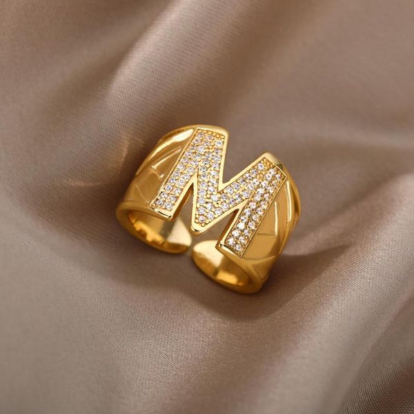 wedding rings punk thick hollow initial letter for women men gold zircon a -z finger ring hip hop jewelry accessories gift 2021, Slivery;golden
wedding rings punk thick hollow initial letter for women men gold zircon a -z finger ring hip hop jewelry accessories gift 2021, Slivery;golden