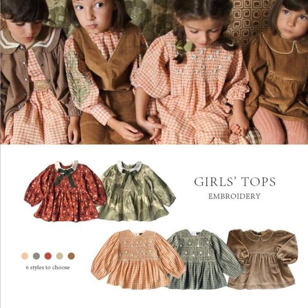 girl's dresses 2021 spring summer fashion apo dress girl puff sleeve embroidery kids shirt toddler clothing 1-10y ws1991, Red;yellow
girl's dresses 2021 spring summer fashion apo dress girl puff sleeve embroidery kids shirt toddler clothing 1-10y ws1991, Red;yellow