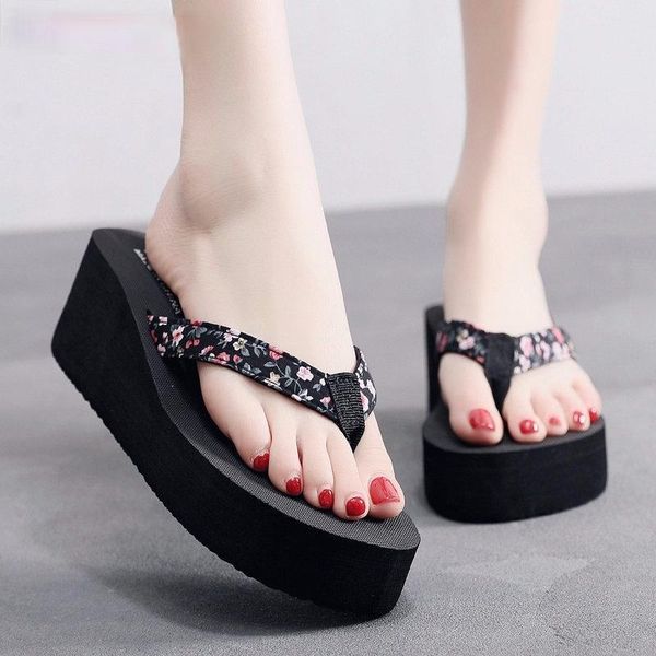 fashion black wedge slippers women sandals casual beach flip flops summer shoes platform slides high heels
fashion black wedge slippers women sandals casual beach flip flops summer shoes platform slides high heels
