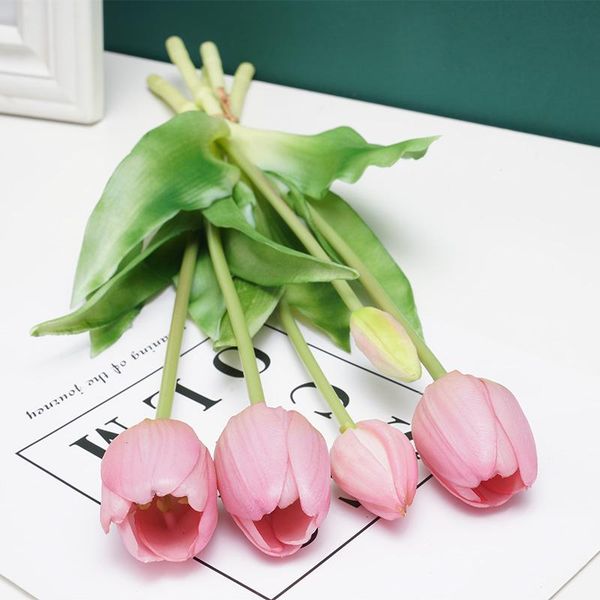 decorative flowers & wreaths 5pcs artificial tulips flower real touch soft silicone bouquet for home wedding decor bridal hand flores artifi
decorative flowers & wreaths 5pcs artificial tulips flower real touch soft silicone bouquet for home wedding decor bridal hand flores artifi