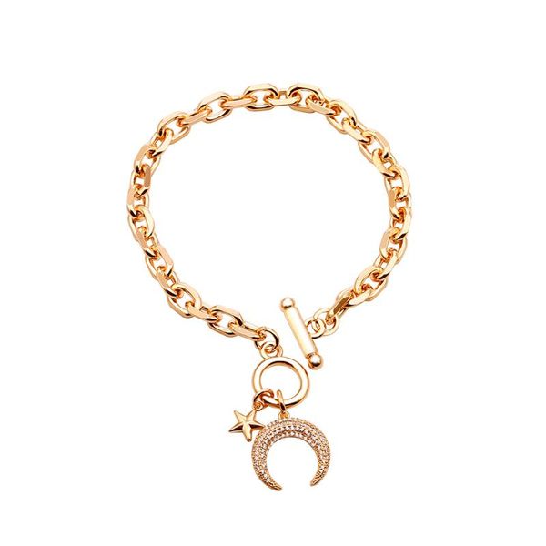 charm bracelets women's rhinestone star gold sivery link chain bracelet jewelry gift for female hand accessories 2021, Golden;silver
charm bracelets women's rhinestone star gold sivery link chain bracelet jewelry gift for female hand accessories 2021, Golden;silver
