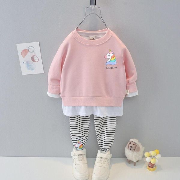 clothing sets autumn casual girl clothes long sleeve cartoon printed baby 2pcs toddler kids o-neck girls, White
clothing sets autumn casual girl clothes long sleeve cartoon printed baby 2pcs toddler kids o-neck girls, White