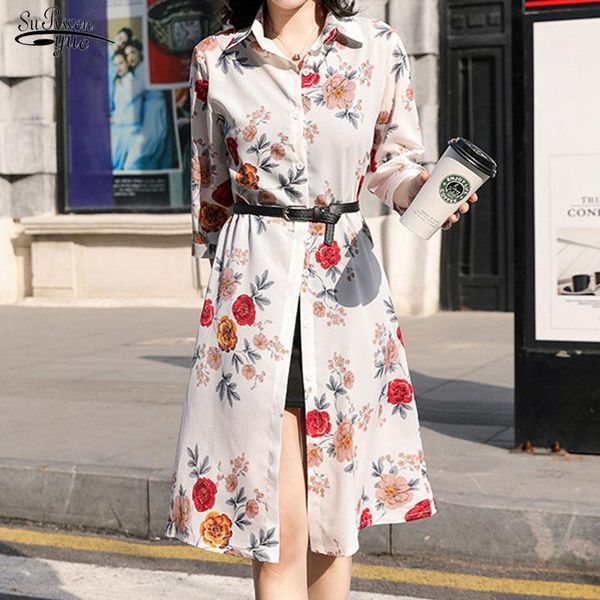women's blouses & shirts summer sun protection women long super thin floral chiffon cardigan half sleeve loose flower print blouse 9123, White
women's blouses & shirts summer sun protection women long super thin floral chiffon cardigan half sleeve loose flower print blouse 9123, White