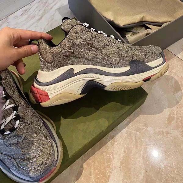 mens womens casual shoes fashion platform lace-up thick base heightening full color jointly sports sneakers size 35-45 with box, Black
mens womens casual shoes fashion platform lace-up thick base heightening full color jointly sports sneakers size 35-45 with box, Black