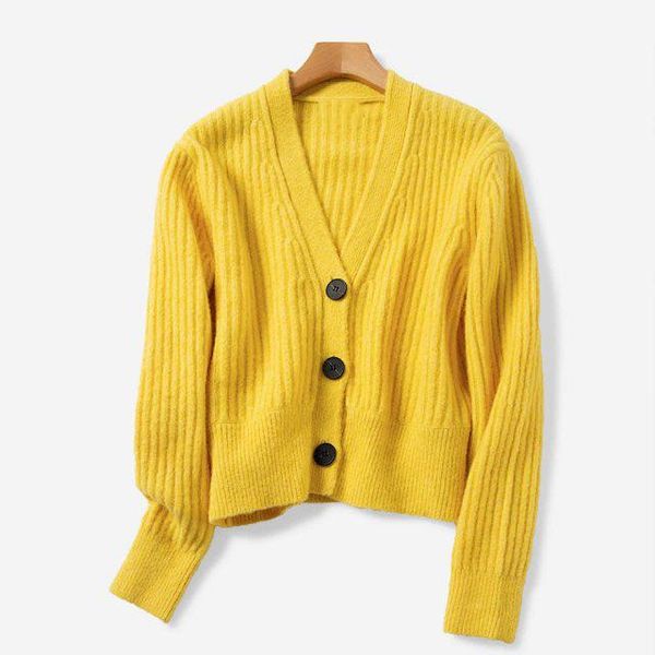 women's knits & tees 7evening wool blend ladies black/yellow/apricot/purple knitted cardigan - 2021 spring knitting v neck sweater, White
women's knits & tees 7evening wool blend ladies black/yellow/apricot/purple knitted cardigan - 2021 spring knitting v neck sweater, White