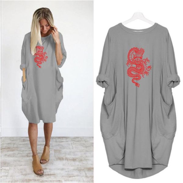 plus size 5xl dress female harajuku chinese dragon print long sleeve pocket casual party streetwear kobieta sukienka dresses, Black;gray
plus size 5xl dress female harajuku chinese dragon print long sleeve pocket casual party streetwear kobieta sukienka dresses, Black;gray