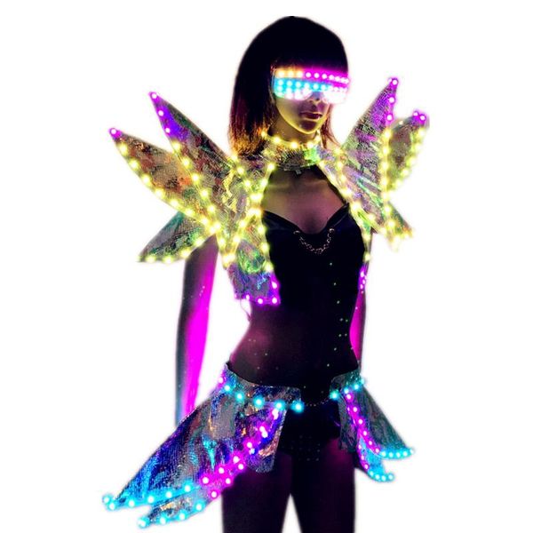 party decoration full color led costumes colorful light rgb women skirt dj bar wears ballroom dance bra programming dress
party decoration full color led costumes colorful light rgb women skirt dj bar wears ballroom dance bra programming dress