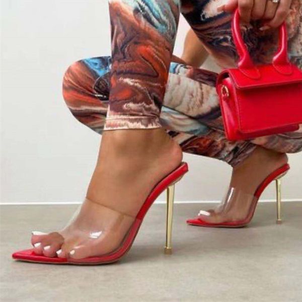 sandals mais novo pvc transparente mule salto alto chinelos sandálias flip flops moda dedo do pé apontado slides sapatos de festa feminino s, Black
sandals mais novo pvc transparente mule salto alto chinelos sandálias flip flops moda dedo do pé apontado slides sapatos de festa feminino s, Black