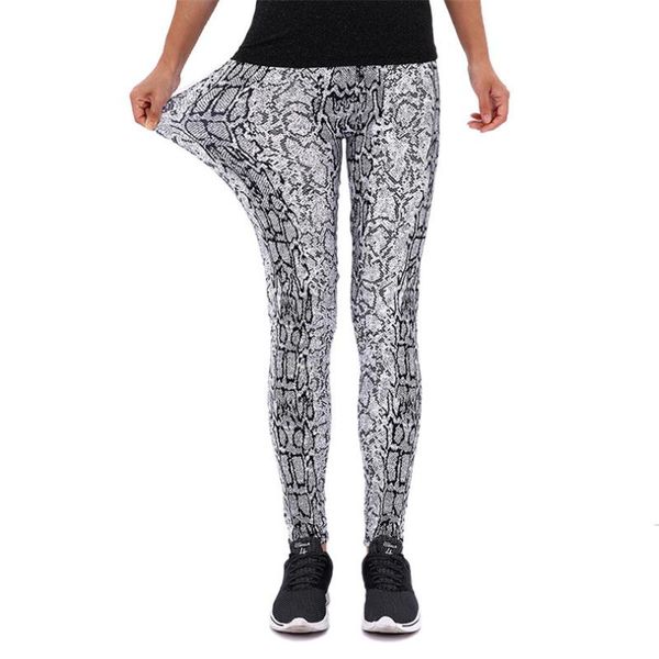 women's leggings yrrety high waist elastic snake print women fitness clothes push up gym pants female breathable ladies knitted trouser, Black
women's leggings yrrety high waist elastic snake print women fitness clothes push up gym pants female breathable ladies knitted trouser, Black