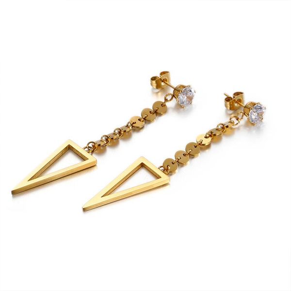 dangle & chandelier japanese and korean fashion temperament cubic stones wild round long tassel triangle earrings, Silver
dangle & chandelier japanese and korean fashion temperament cubic stones wild round long tassel triangle earrings, Silver