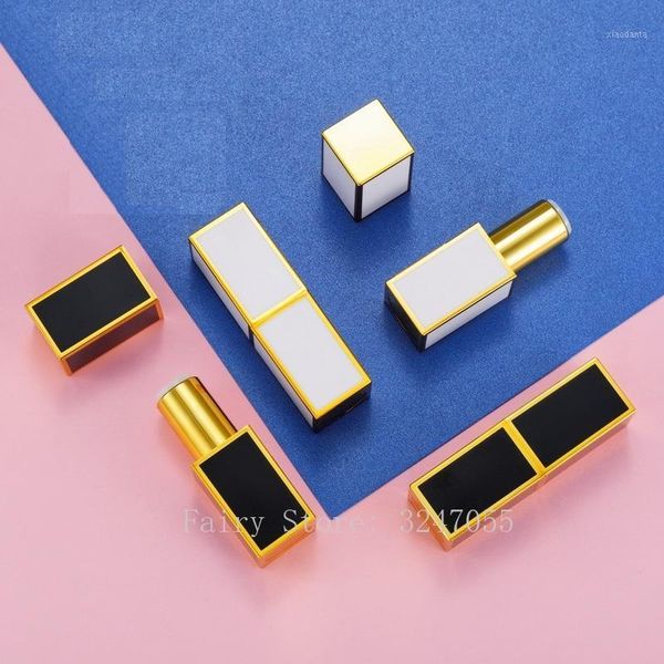 storage bottles & jars 10/30/50pcs magnetic buckle 12.1mm black white gold rim empty lipstick tube lip container shell packaging cosmet
storage bottles & jars 10/30/50pcs magnetic buckle 12.1mm black white gold rim empty lipstick tube lip container shell packaging cosmet