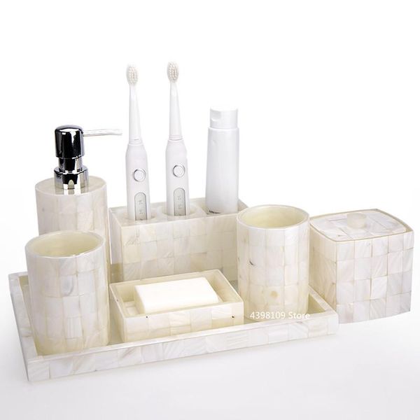 bath accessory set light luxury shell bathroom supplies wash decoration accessories toothbrush holder soap dispenser lotion bottle
bath accessory set light luxury shell bathroom supplies wash decoration accessories toothbrush holder soap dispenser lotion bottle