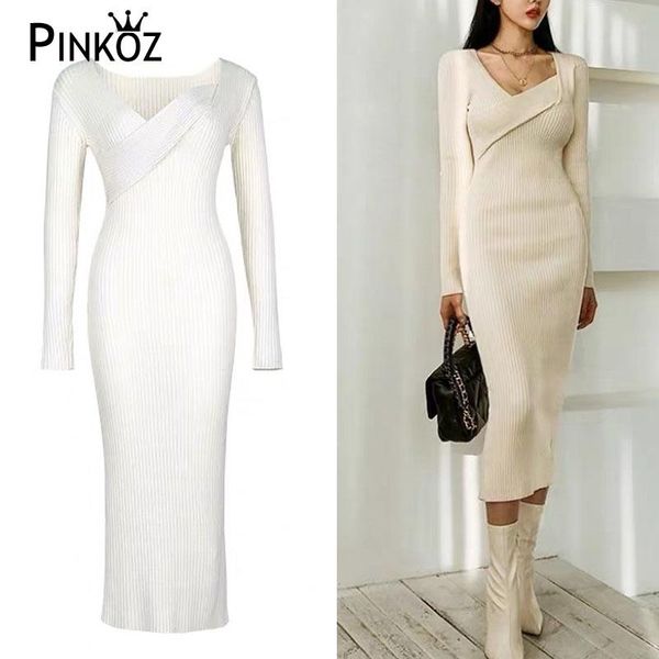 casual dresses pinkoz winter elegant long sweater dress women slim square collar knit midi woman sleeve bodycon mujer, Black;gray
casual dresses pinkoz winter elegant long sweater dress women slim square collar knit midi woman sleeve bodycon mujer, Black;gray