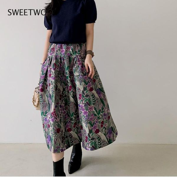 casual korean spring summer beach boho vintage purple flower print puffy bud skirt female elastic high waist women clothes skirts, Black
casual korean spring summer beach boho vintage purple flower print puffy bud skirt female elastic high waist women clothes skirts, Black