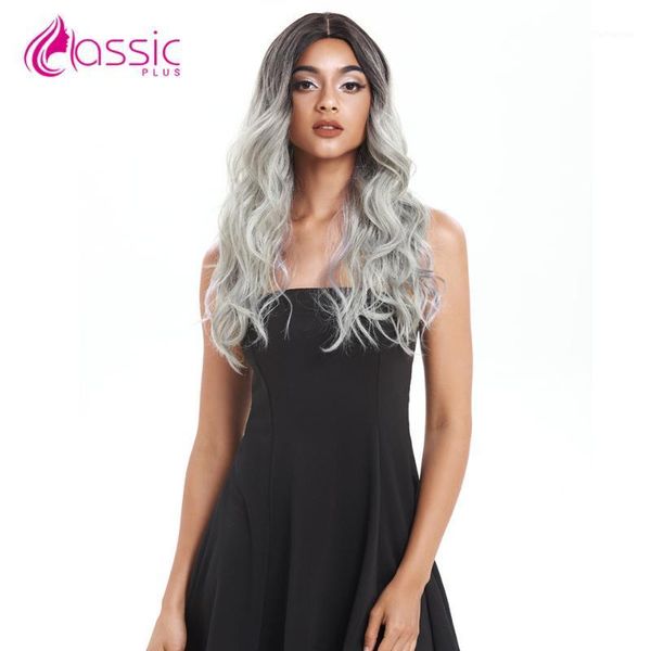synthetic lace front wigs 24 inch natural long body wave wig for black women heat resistant ombre grey blonde classic plus1
synthetic lace front wigs 24 inch natural long body wave wig for black women heat resistant ombre grey blonde classic plus1