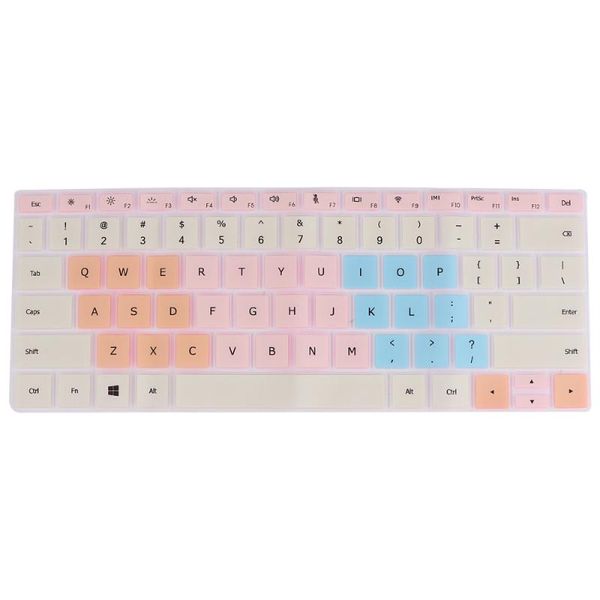 flexible lapkeyboard film silicone protective cover compatible for honor - cream color (colorful covers
flexible lapkeyboard film silicone protective cover compatible for honor - cream color (colorful covers