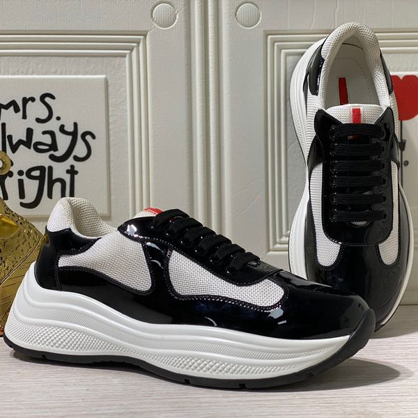 designer men americas cup xl leather shoes patent flat trainers black mesh lace-up casual sneakers outdoor runner trainers
designer men americas cup xl leather shoes patent flat trainers black mesh lace-up casual sneakers outdoor runner trainers