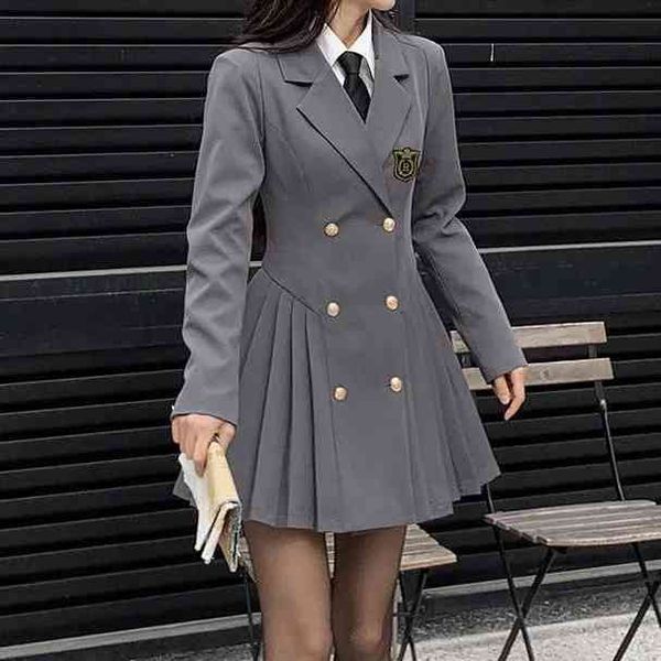 casual dresses luck a women autumn a-line blazer plaid female harajuku preppy style japanese jk notched vestidos double breasted ctjv jbwz, Black;gray
casual dresses luck a women autumn a-line blazer plaid female harajuku preppy style japanese jk notched vestidos double breasted ctjv jbwz, Black;gray